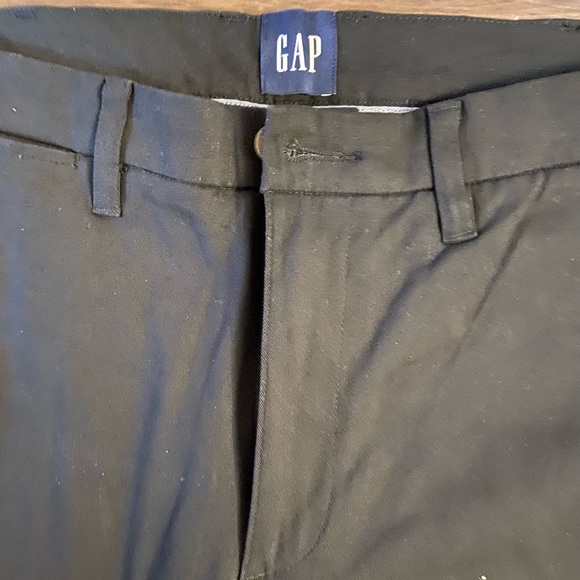 GAP Black flat front men’s dress pants waist 36 length 30 - Picture 4 of 8